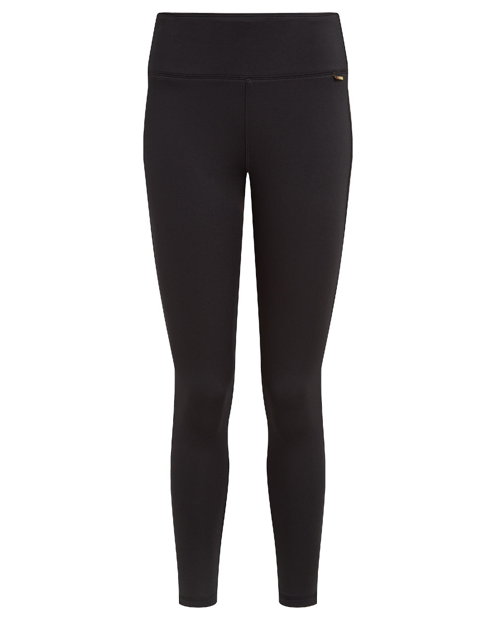 Black coloured Craghoppers Womens Alex Leggings on white background 