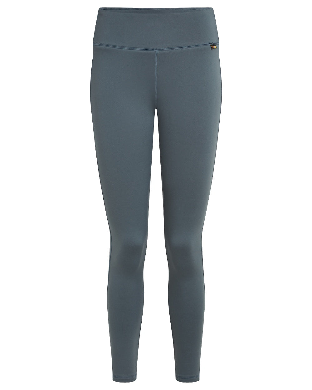Storm Grey coloured Craghoppers Womens Alex Leggings on white background 