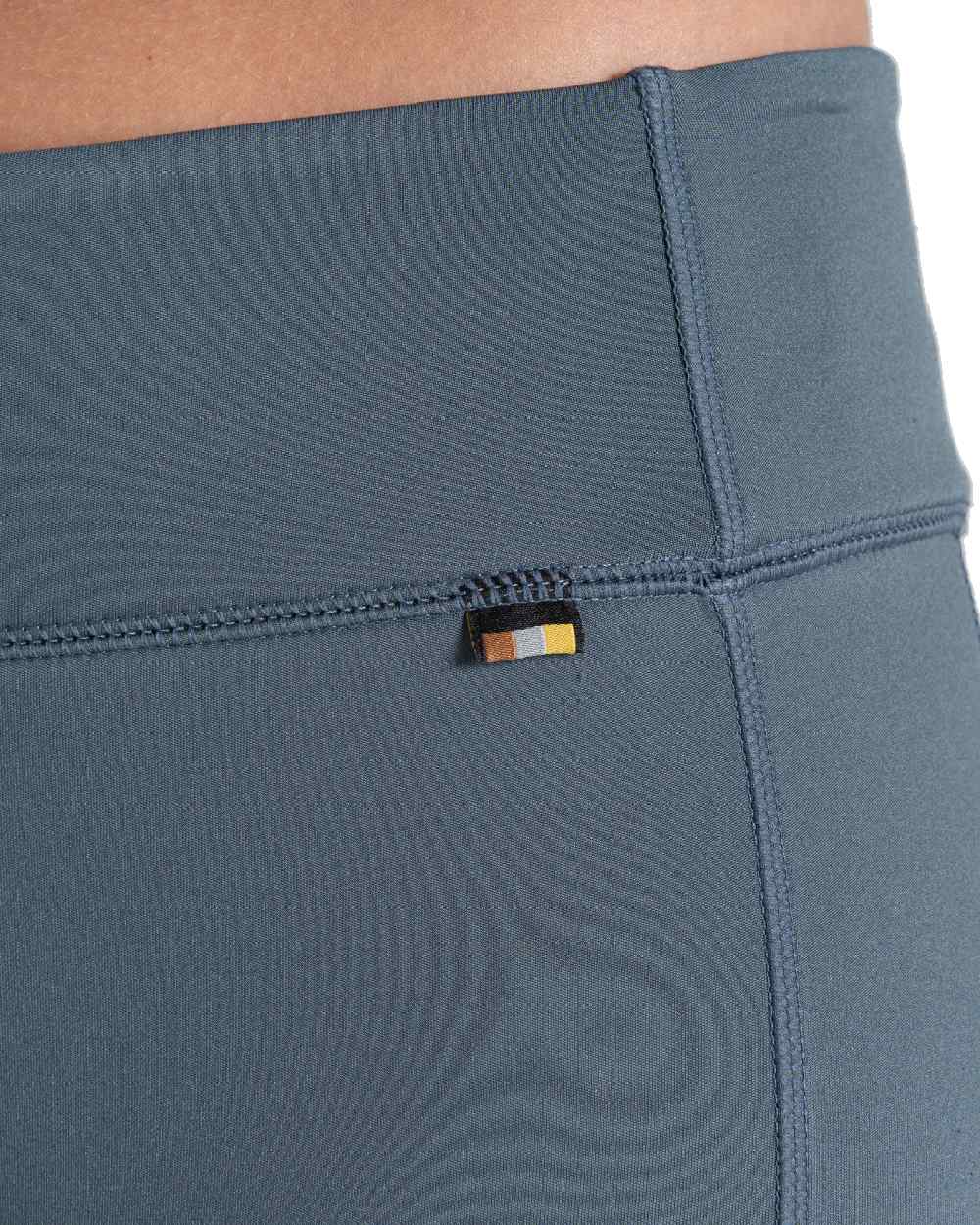 Storm Grey coloured Craghoppers Womens Alex Leggings on white background 