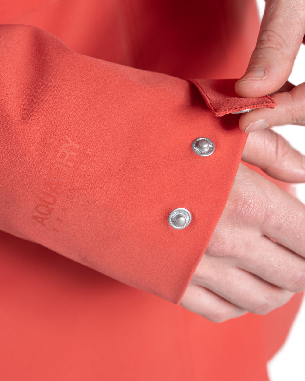 Compote Red coloured Craghoppers Womens Caldbeck II Waterproof Jacket on white background 