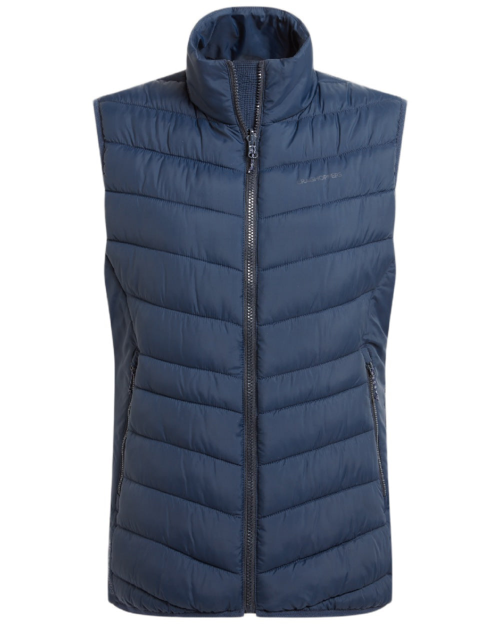 Blue Navy Coloured Craghoppers Womens Compresslite IX Insulating Vest on white background 