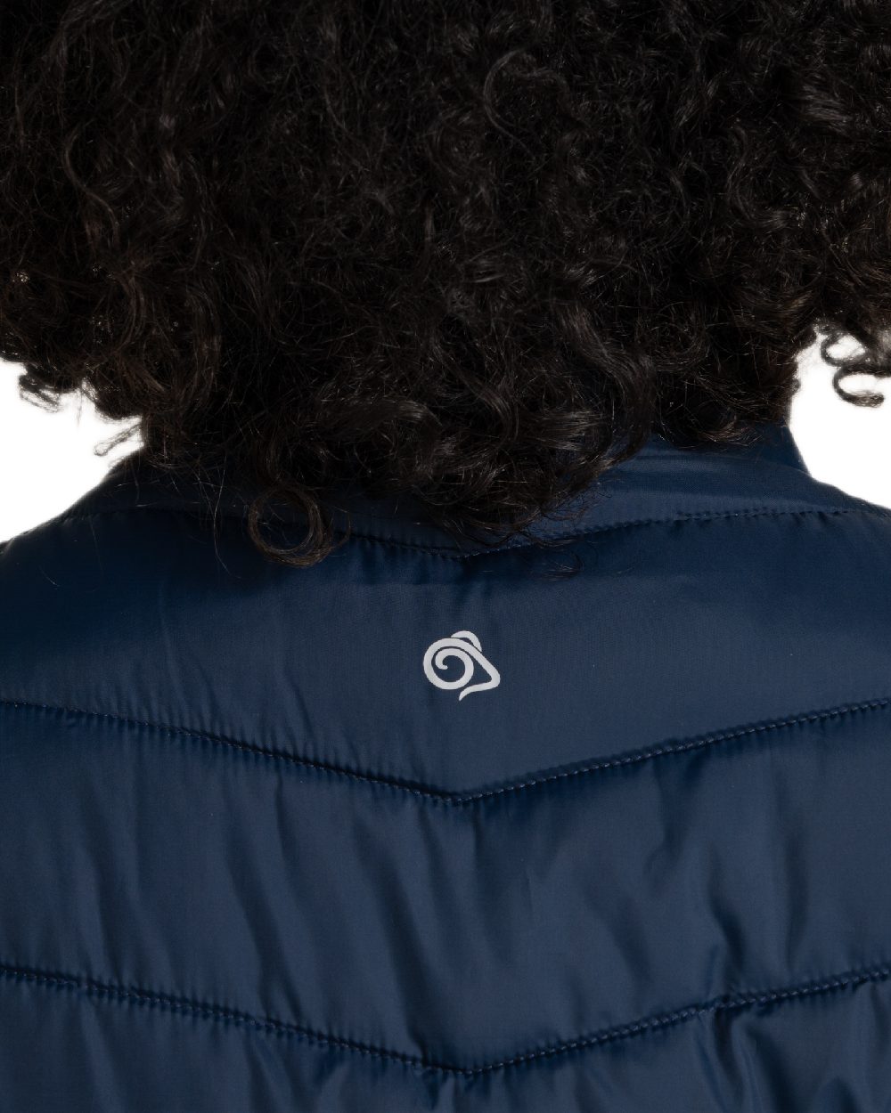 Blue Navy Coloured Craghoppers Womens Compresslite IX Insulating Vest on white background 