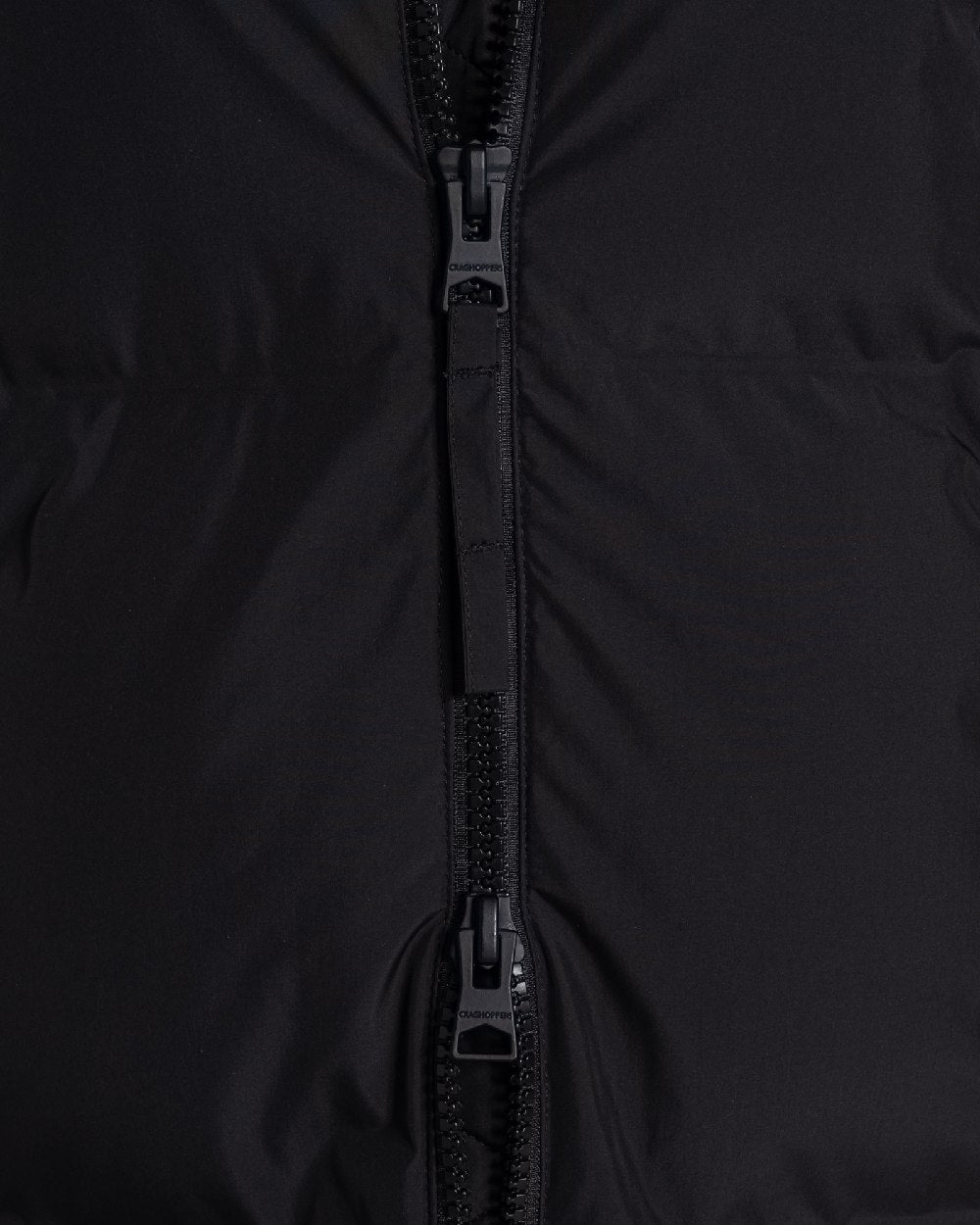 Black Coloured Craghoppers Womens Fellbarrow Hooded Jacket on white background 