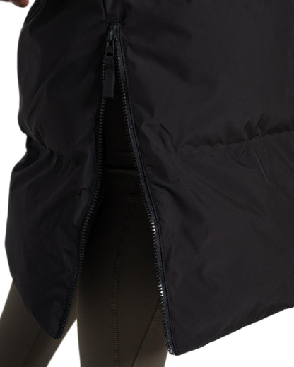 Black Coloured Craghoppers Womens Fellbarrow Hooded Jacket on white background 