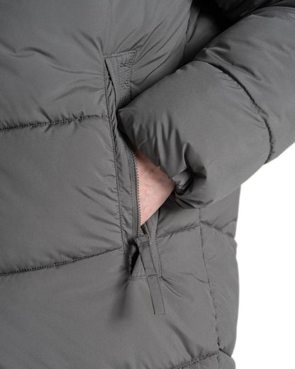 Nori Green coloured Craghoppers Womens Kendal Jacket on white background 