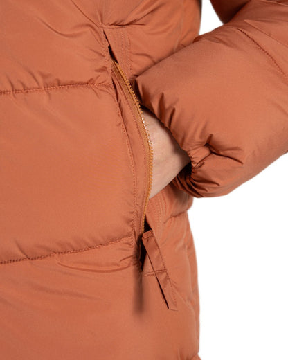 Tawny coloured Craghoppers Womens Kendal Jacket on white background 