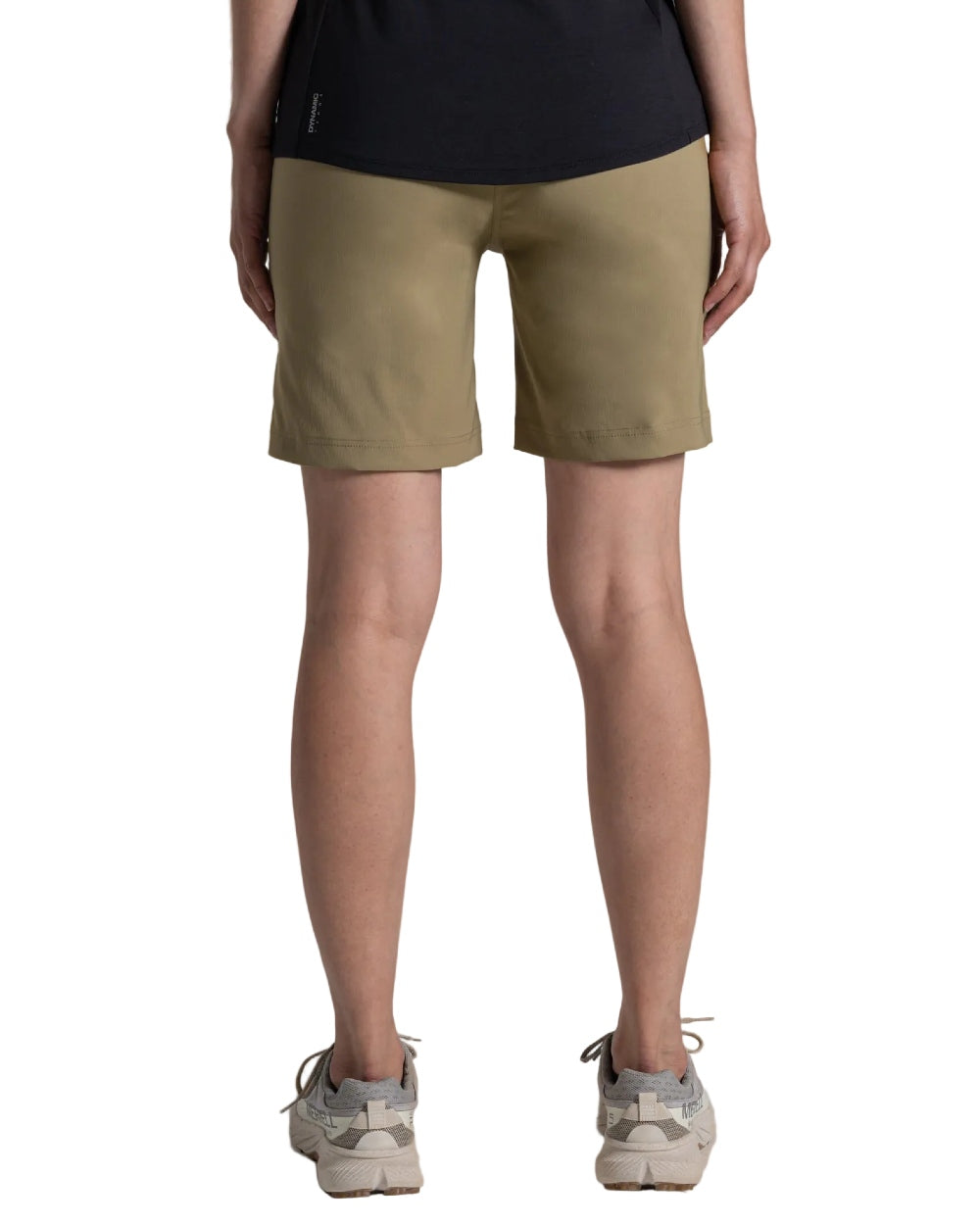 Cardamon coloured Craghoppers Womens Kiwi Pro III Shorts on white background 