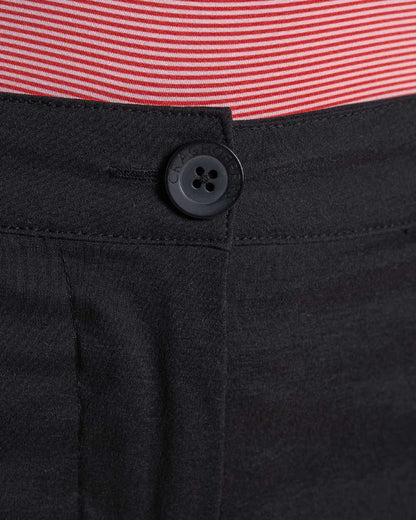 Black Coloured Craghoppers WomensKiwi Pro III Thermo Trouser on Beige Background 