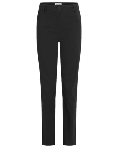 Black Coloured Craghoppers Womens Kiwi Pro III Trouser on white background 