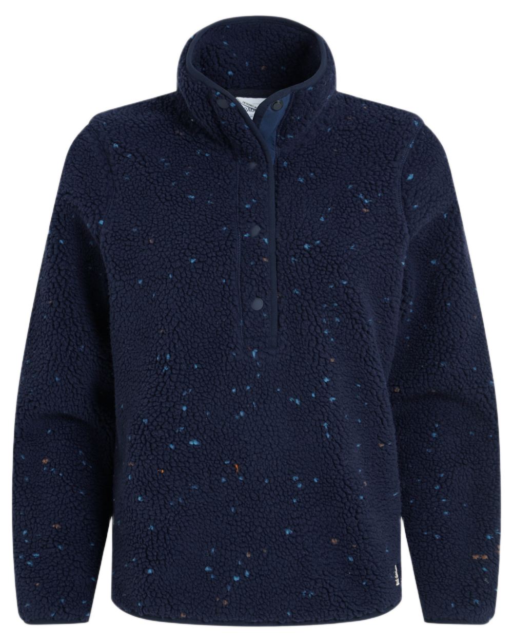 Dark Sapphire Coloured Craghoppers Womens Massey Overhead Fleece on White Background 