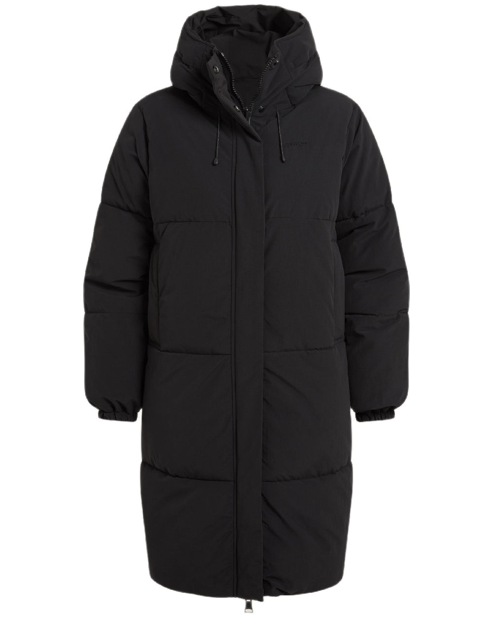 Black Coloured Craghoppers Womens Middlefell Reversible Jacket on white background 