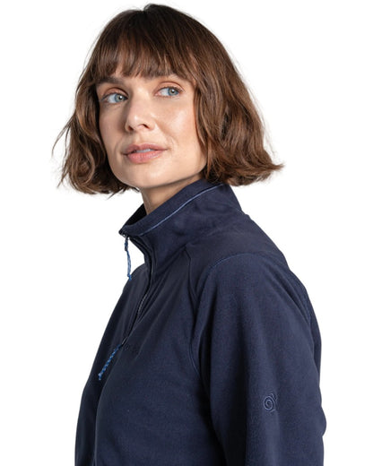 Dark Sapphire Coloured Craghoppers Womens Miska Plus II Jacket on white background 