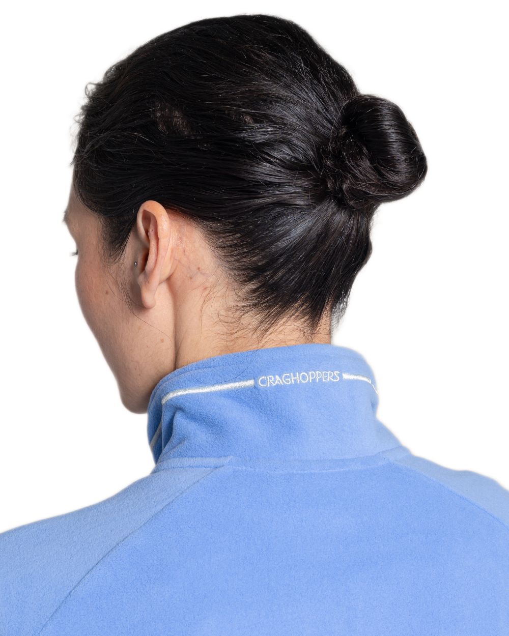 Vinca Blue Coloured Craghoppers Womens Miska Plus II Jacket on white background 