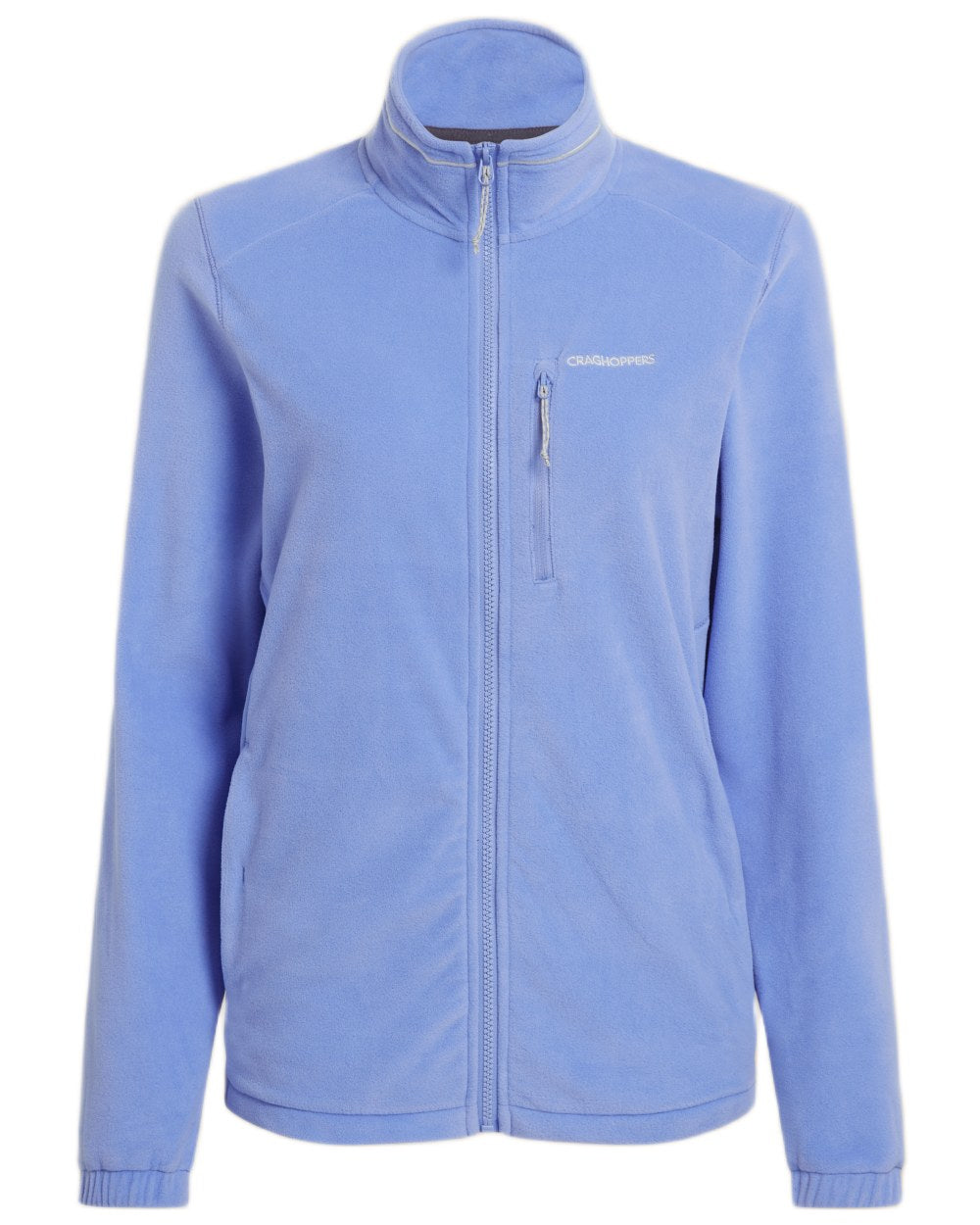 Vinca Blue Coloured Craghoppers Womens Miska Plus II Jacket on white background 