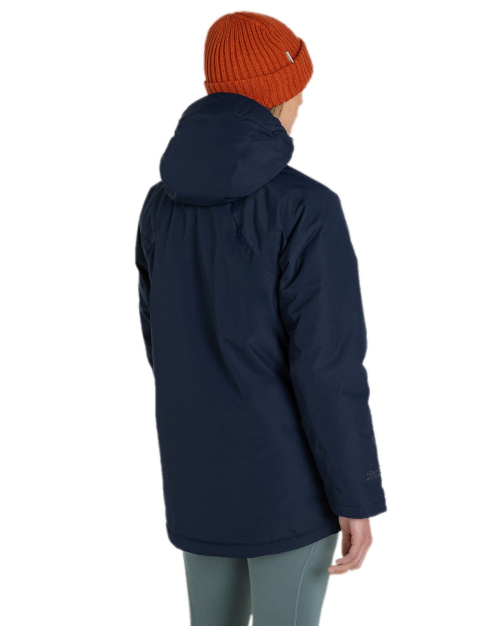 Blue Navy Coloured Craghoppers Womens National Trust Bayberry Insulating Jacket on white background 