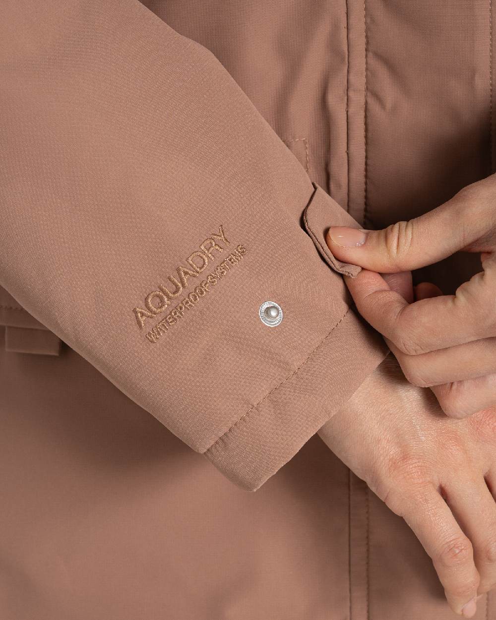 Umber Coloured Craghoppers Womens National Trust Bayberry Insulating Jacket on white background 