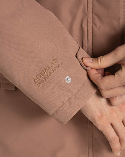 Umber Coloured Craghoppers Womens National Trust Bayberry Insulating Jacket on white background 