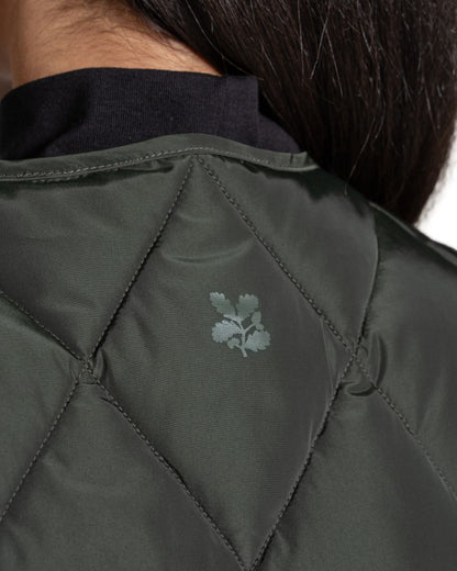 Verdant coloured Craghoppers Womens National Trust Borage Vest on white background 