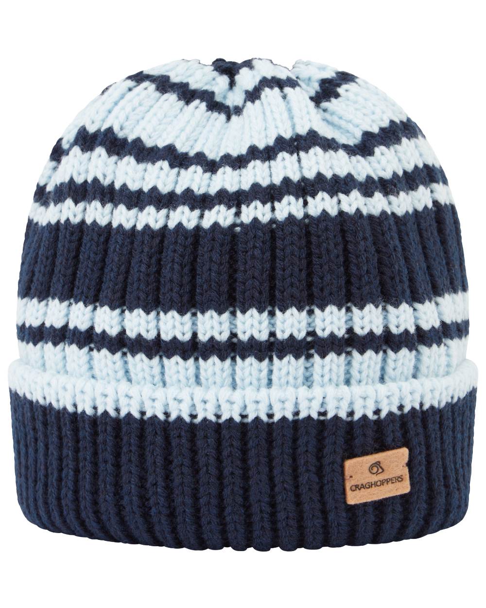Blue Navy coloured Craghoppers Womens National Trust Canina Hat on white background 