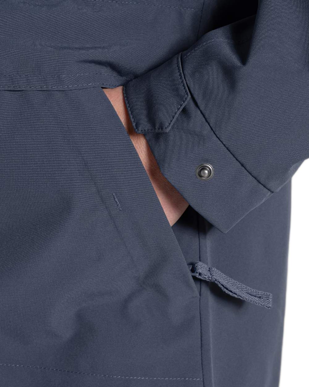 Anthracite coloured Craghoppers Womens National Trust Cinquefoil Jacket on white background 