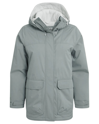 Sage coloured Craghoppers Womens National Trust Crossbill Jacket on white background 