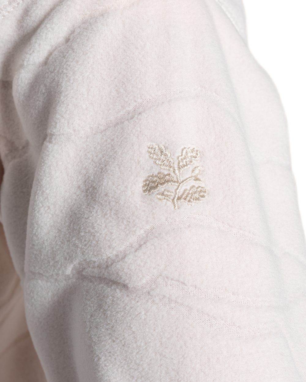 Ecru coloured Craghoppers Womens National Trust Wheatear Jacket on white background 