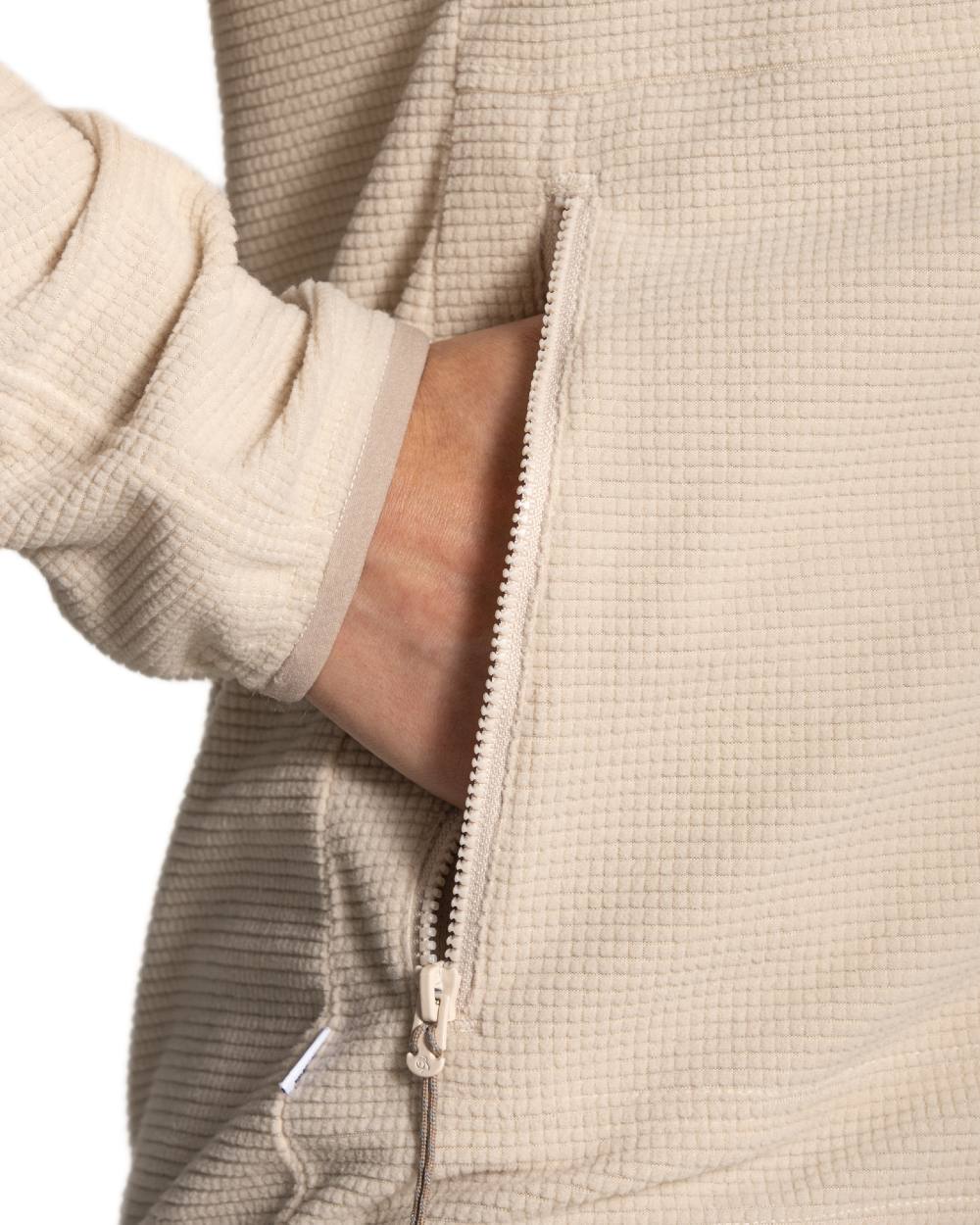 Oyster coloured Craghoppers Womens NosiLife Anya II Jacket on white background 