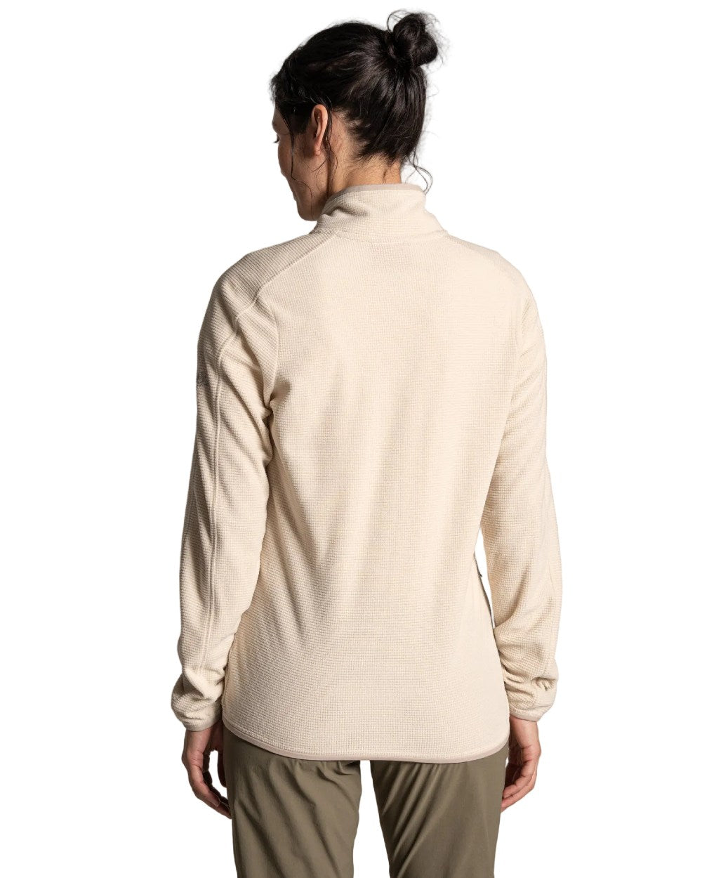 Oyster coloured Craghoppers Womens NosiLife Anya II Jacket on white background 