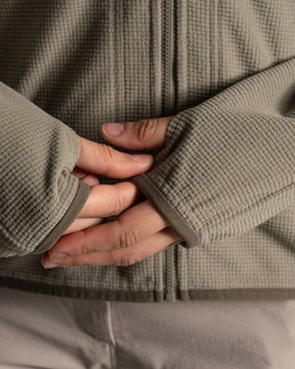 Vert coloured Craghoppers Womens NosiLife Anya II Jacket on white background 