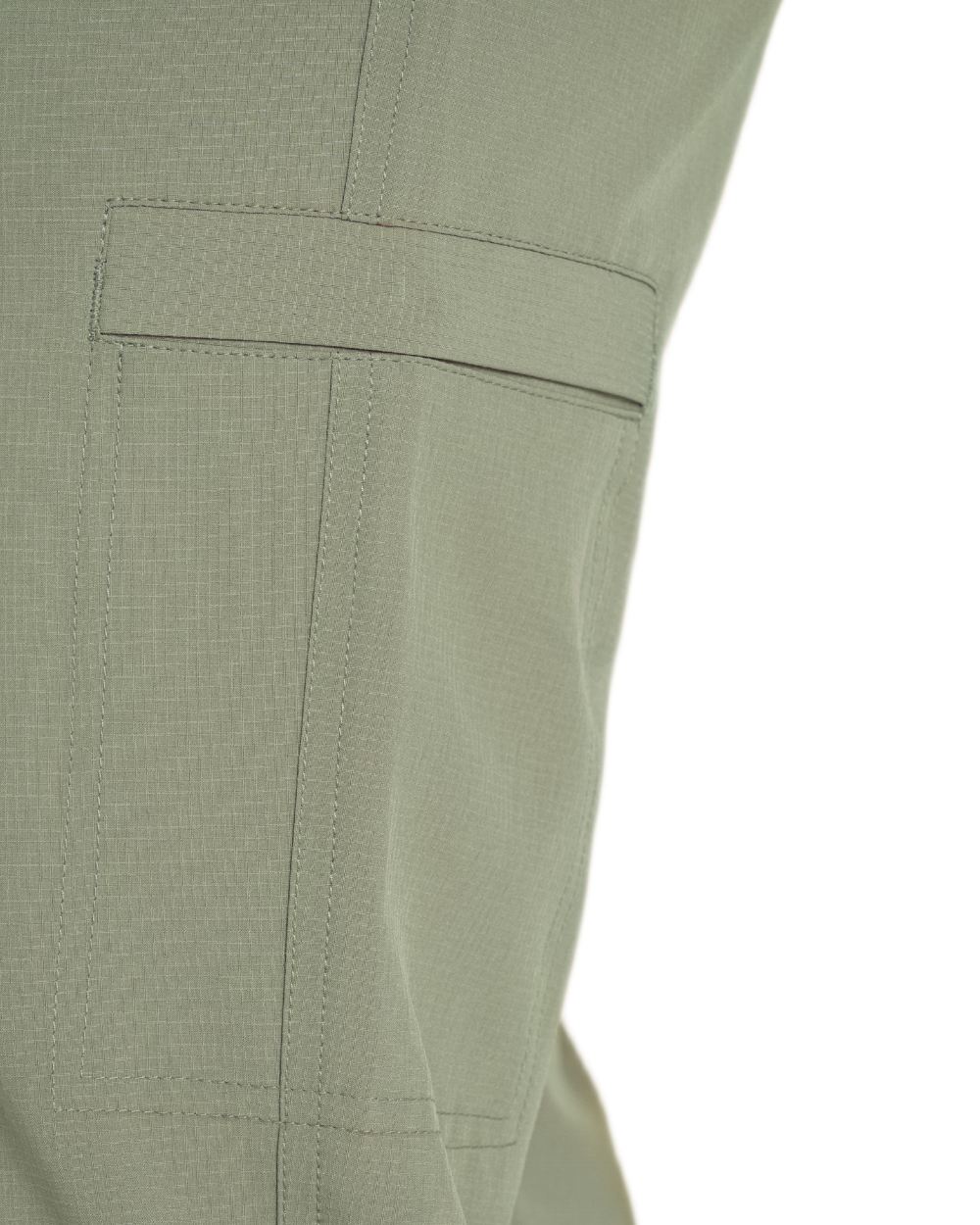 Vert coloured Craghoppers Womens NosiLife Lola Trousers on white background 
