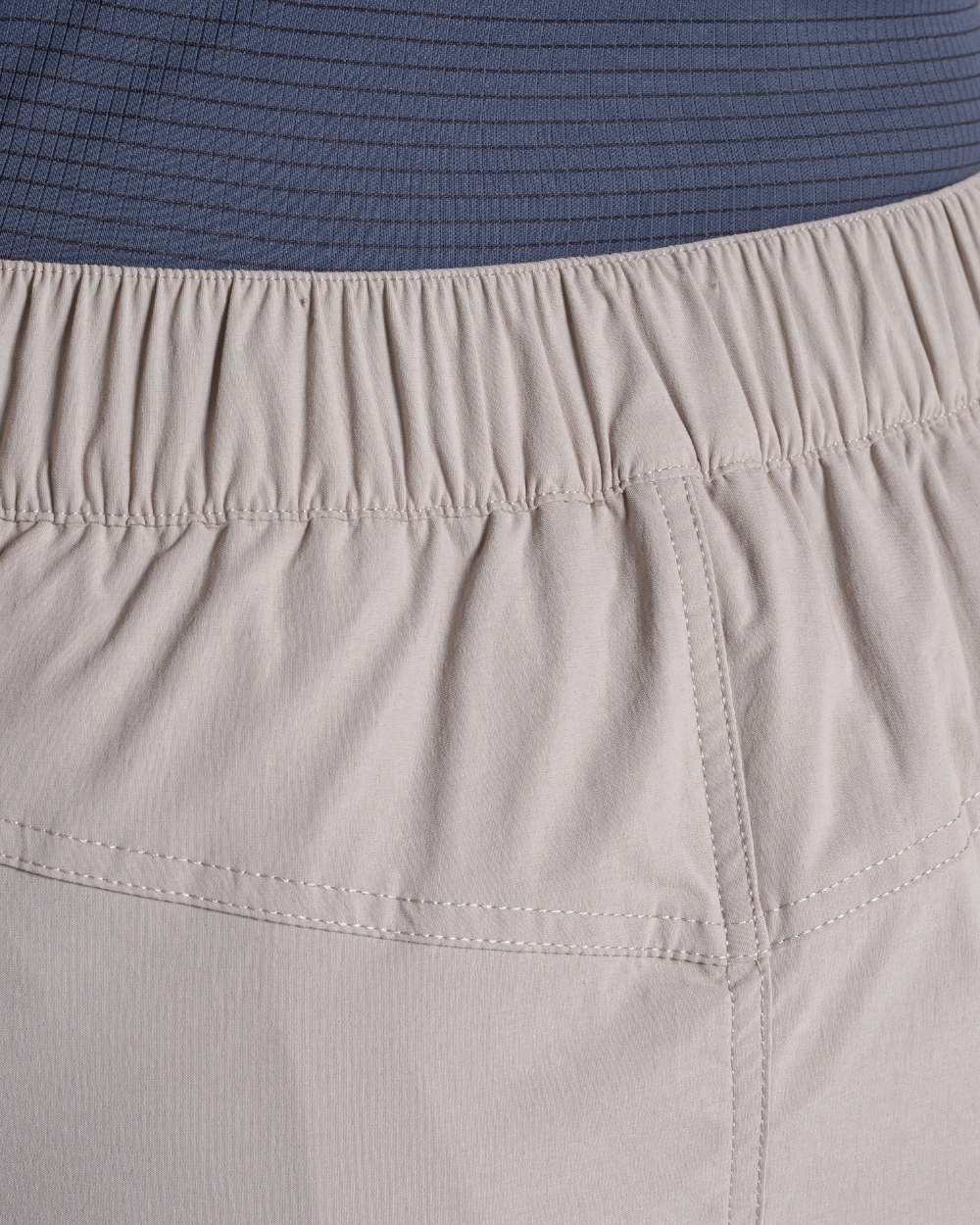 Soft Mushroom coloured Craghoppers Womens NosiLife Pro Cargo Skort on white background 