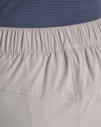 Soft Mushroom coloured Craghoppers Womens NosiLife Pro Cargo Skort on white background 