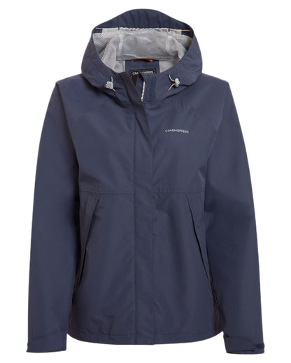 Anthracite coloured Craghoppers Womens Ossus Waterproof Jacket on white background 