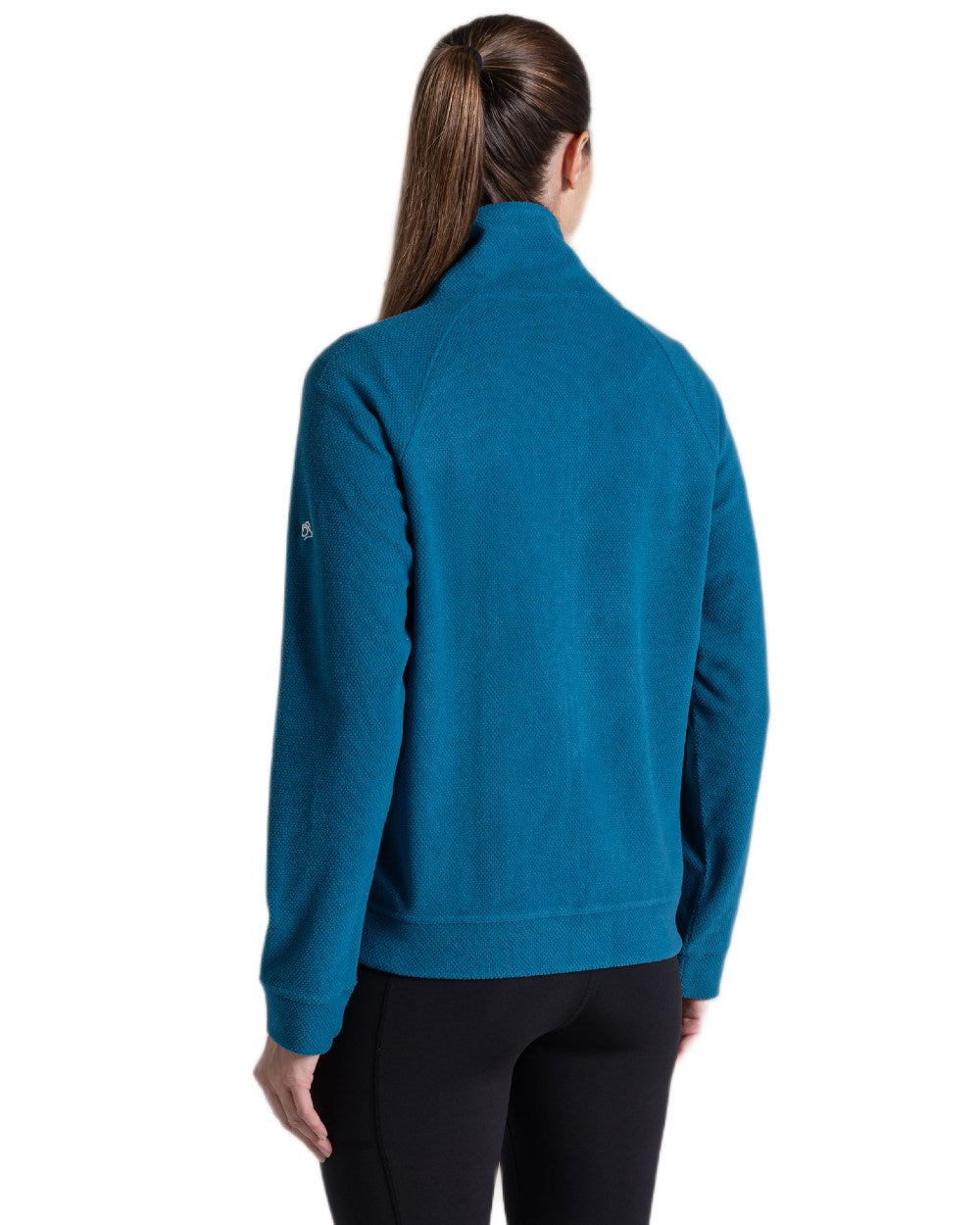 Porcelain Blue coloured Craghoppers Womens Raja Jacket on white background 