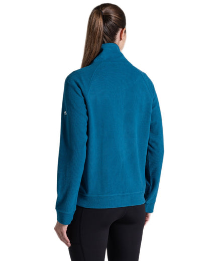 Porcelain Blue coloured Craghoppers Womens Raja Jacket on white background 