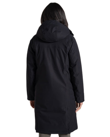 Black Coloured Craghoppers Womens Rosalind II Jacket on white background 
