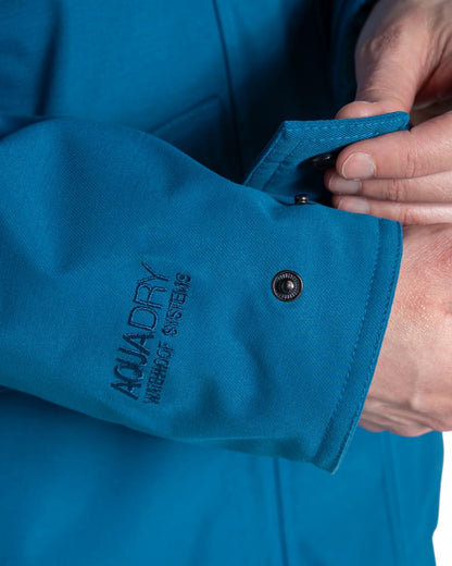 Porcelain Blue coloured Craghoppers Womens Rosalind II Jacket on white background 