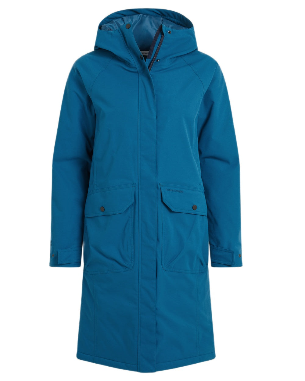 Porcelain Blue coloured Craghoppers Womens Rosalind II Jacket on white background 