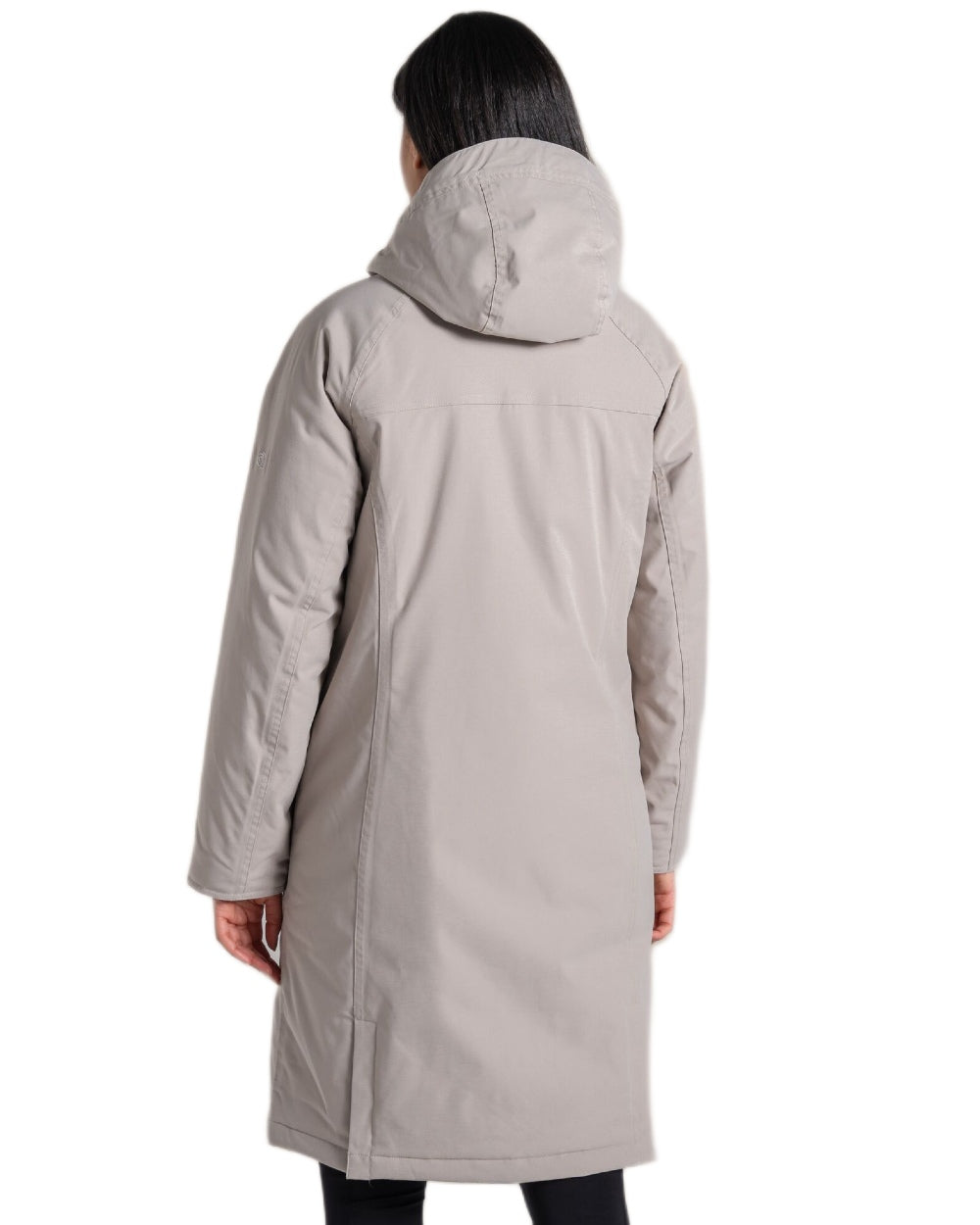 Soft Mushroom Coloured Craghoppers Womens Rosalind II Jacket on white background 