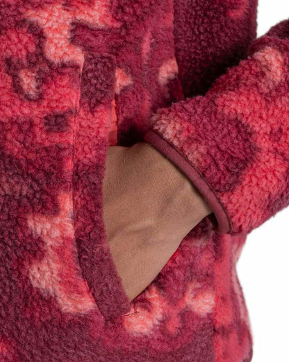 Amarylis Print Coloured Craghoppers Womens Rosemary Overhead Top on white background 