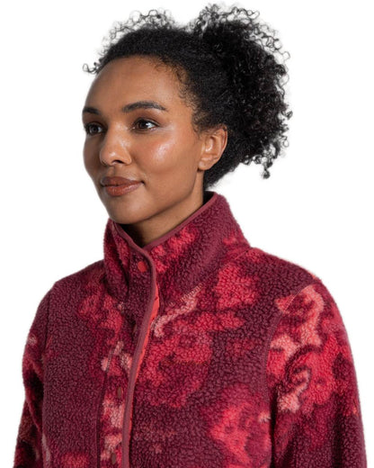 Amarylis Print Coloured Craghoppers Womens Rosemary Overhead Top on white background 