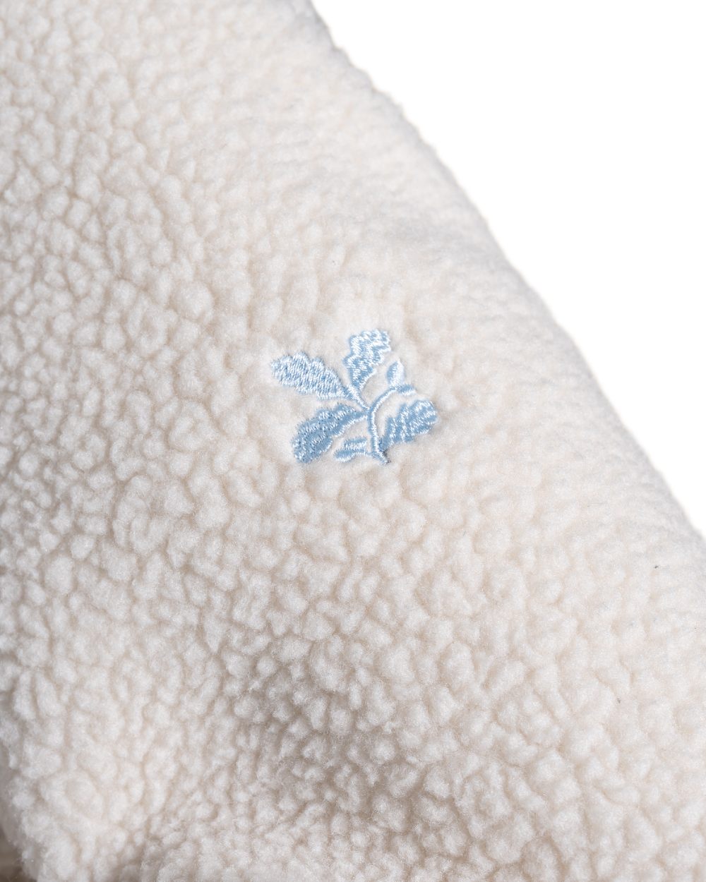 Ecru Floral Coloured Craghoppers Womens Rosemary Overhead Top on white background 