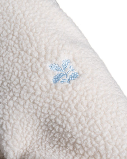 Ecru Floral Coloured Craghoppers Womens Rosemary Overhead Top on white background 