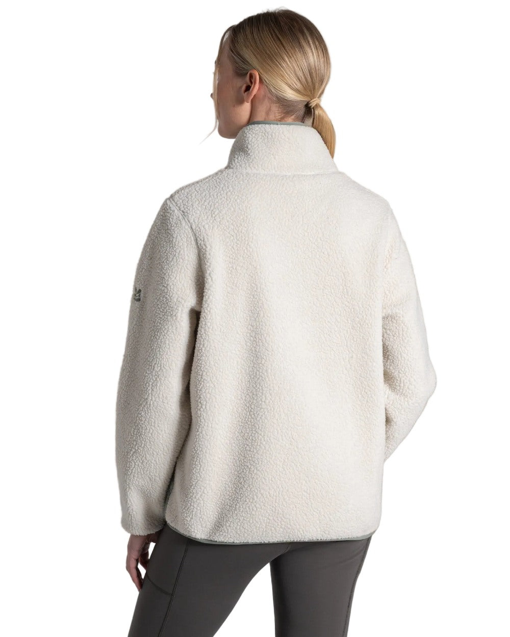 Oyster Print Coloured Craghoppers Womens Rosemary Overhead Top on white background 