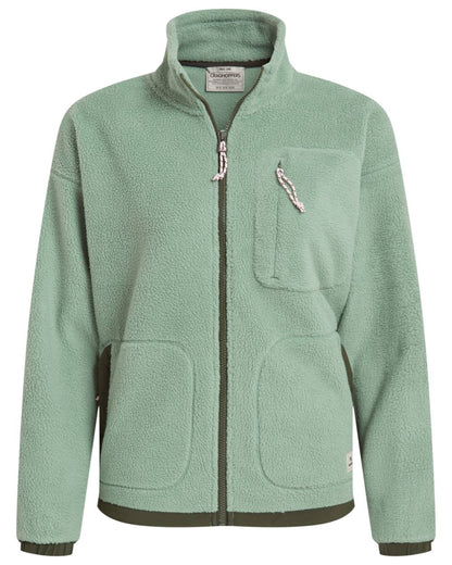 Glacial Green coloured Craghoppers Womens Sanaa Jacket on white background 