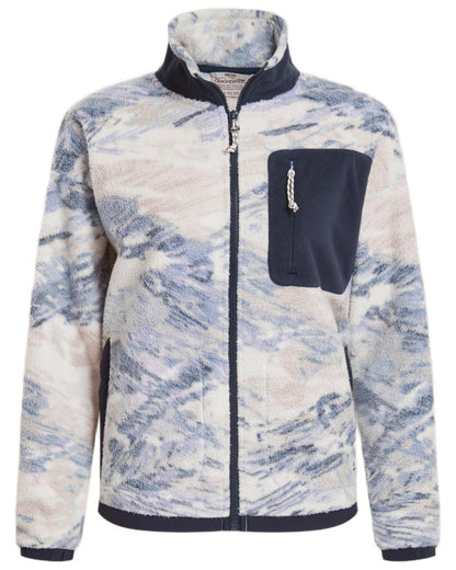 Mist Blue coloured Craghoppers Womens Sanaa Jacket on white background 