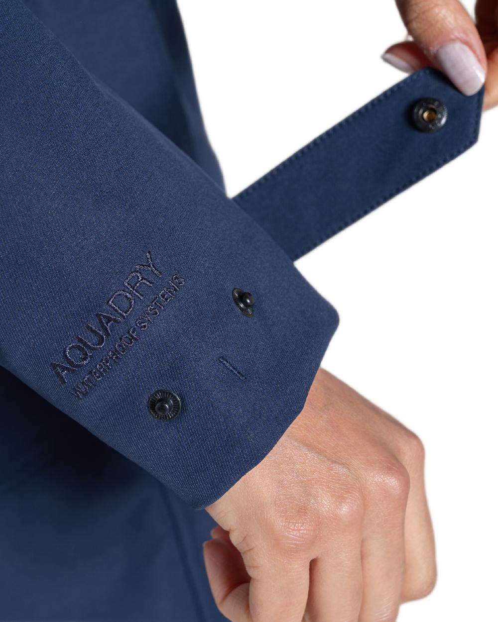 Blue Navy Coloured Craghoppers Womens Sofia II Jacket on white background 