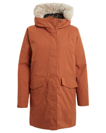 Tawny Coloured Craghoppers Womens Sofia II Jacket on white background 