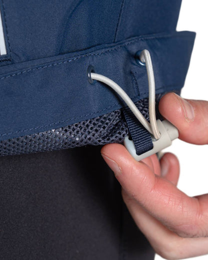 Blue Navy coloured Craghoppers Womens Solla Waterproof Jacket on white background 