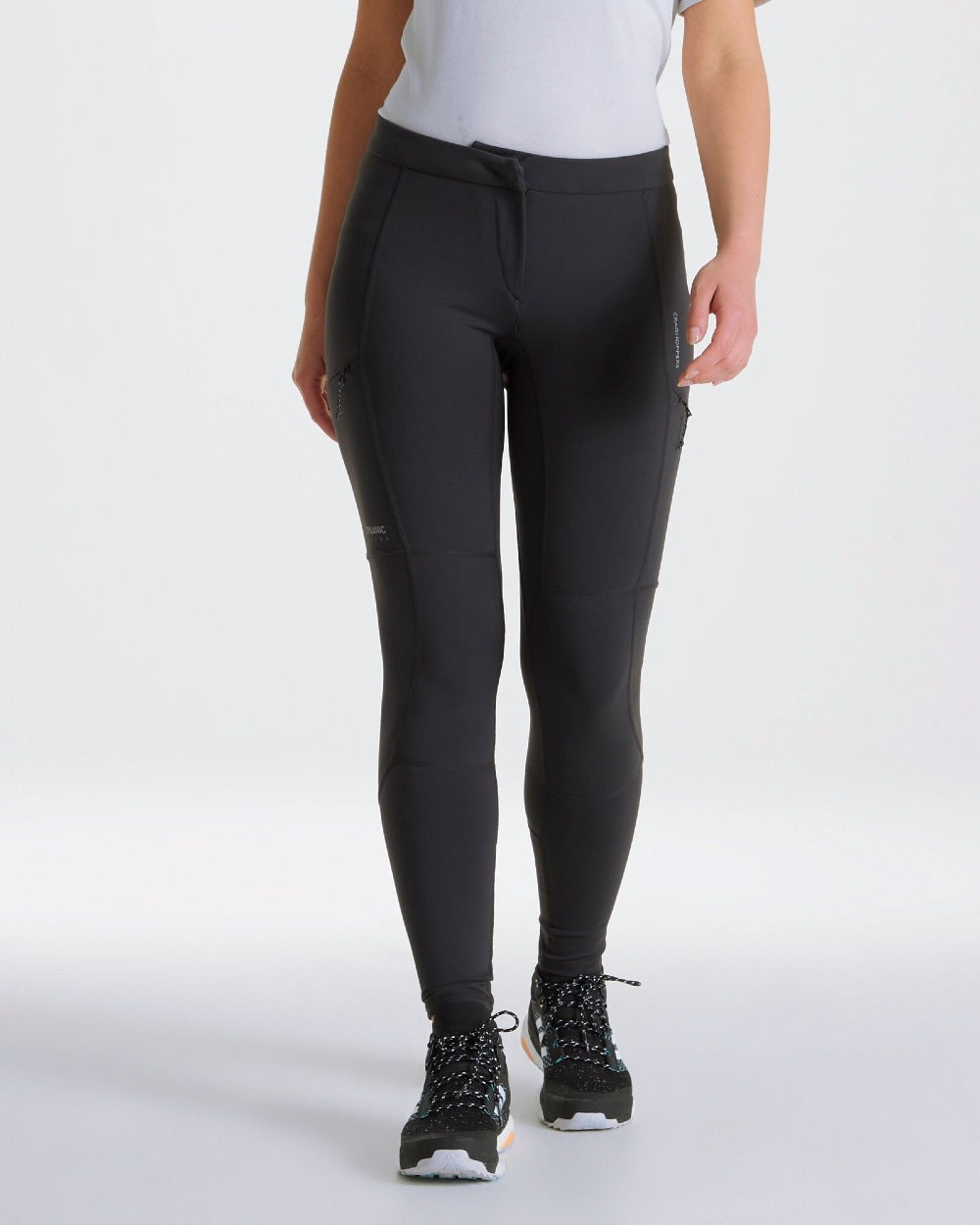 Craghoppers Womens Dynamic Leggings in Black 